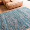 Louis De Poortere tapijt LX 9110 Antiquarian Kilim Zemmuri Blue interior 6
