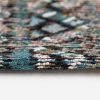 Louis De Poortere tapijt LX 9110 Antiquarian Kilim Zemmuri Blue side