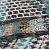 Louis De Poortere tapijt LX 9110 Antiquarian Kilim Zemmuri Blue zoom 2