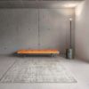 Louis De Poortere tapijt LX 9197 Structures Baobab Dry Beige interior 1