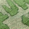 Louis De Poortere tapijt LX 9202 Structures Baobab Perrier Green zoom 2