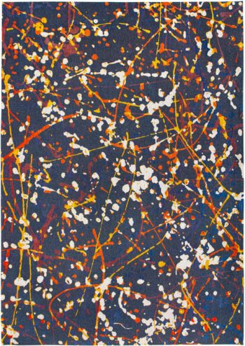 Louis De Poortere tapijt LX 9220 Gallery Expression Abstract Blue