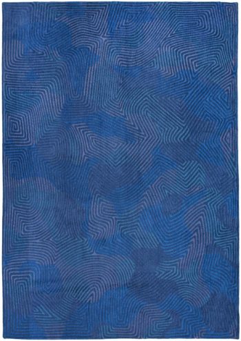 Louis De Poortere tapijt LX 9225 Meditation Coral Blue Lagoon