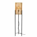 Vloerlamp Lucide JANTINE - Ø 30 cm - 1xE27 - Naturel