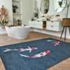 Louis De Poortere tapijt Pop 9390 Japanese Pond interior 1