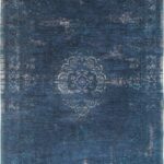 Louis De Poortere tapijt, Fading World Blue Night 8254, Medallion design