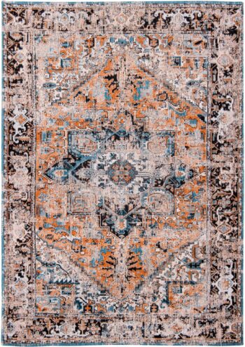 tapijt Louis De Poortere LX8705 Antiquarian Antique Heriz Seray Orange