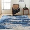 Calvin Klein tapijt River Flow CK001 RFV01 BLGRY BLUE GREY 5X7 099446842480 interior