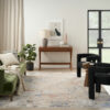 Nourison tapijt Abstract Hues ABH01 BGEGY BEIGE GREY 8X10 099446904539 interior 3