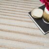 Nourison tapijt Brush Strokes BSK04 BGESV BEIGE SILVER 8x10 099446899156 interior 2