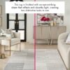 Nourison tapijt Brush Strokes BSK04 SILGY SILVER GREY 2x8 099446899088 interior 2