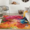 Nourison tapijt Celestial CES04 PALT 5x7 099446337863 interior 3tif
