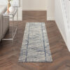 Nourison tapijt Colorado CLR01 WHTBL WHITE BLUE 2x8 099446786234 interior 1