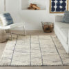 Nourison tapijt Colorado CLR01 WHTBL WHITE BLUE 5x7 099446786258 interior 1
