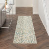 Nourison tapijt Colorado CLR02 IVGRE IVORY GREEN 2x8 099446786364 interior 1