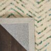 Nourison tapijt Colorado CLR02 IVGRE IVORY GREEN 5X7 099446786401 CRB