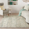 Nourison tapijt Colorado CLR02 IVGRE IVORY GREEN 5X7 099446786401 interior 1 1
