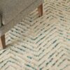 Nourison tapijt Colorado CLR02 IVGRE IVORY GREEN 5X7 099446786401 interior 2