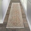 Nourison tapijt Lustrous Weave LUW02 GYBRK GREY BRICK 2x8 099446751973 interior 1