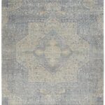 Tapijt Nourison Lustrous Weave LUW04 Blue / Grey