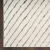 Nourison tapijt Modern Comfort MNC01 IVBLK IVORY BLACK 5x7 099446902139 CR