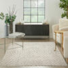 Nourison tapijt Modern Comfort MNC01 IVBLK IVORY BLACK 5x7 099446902139 interior 4