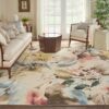 Nourison tapijt Prismatic PRS15 BGMTC 9x12 099446471055 interior 5 C