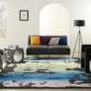 Nourison tapijt Prismatic PRS23 BKMTC BLACK MULTICOLOR 8X10 099446862488 interior 3