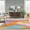 Nourison tapijt Prismatic PRS25 MULTI MULTICOLOR 8x10 099446889607 interior 3