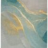 Nourison tapijt Prismatic PRS27 GRSFM GREY SEAFOAM 8x10 099446891938