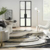 Nourison tapijt Prismatic PRS31 CHAGY CHARCOAL GREY 8x10 099446100535 interior 3