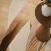 Nourison tapijt Prismatic PRS35 SAND 8X10 099446160393 interior 2