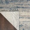 Nourison tapijt Rustic Textures RUS10 IVBLU IVORY BLUE 5X7 099446496096 CRB C