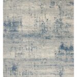 Tapijt Nourison Rustic Textures RUS10 Ivory / Blue