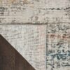 Nourison tapijt Rustic Textures RUS14 LTGMT LIGHT GREY MULTICOLOR 5X7 099446799272 CRB