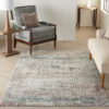 Nourison tapijt Rustic Textures RUS14 LTGMT LIGHT GREY MULTICOLOR 5X7 099446799272 interior 1