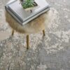 Nourison tapijt Silk Shadows SHA17 SAND 4X6 099446451019 interior 2 C