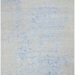 Tapijt Nourison Silk Shadows SHA18 Grey / Blue
