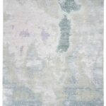 Tapijt Nourison Silk Shadows SHA22 Blue / Green