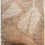 Tapijt Nourison Silk Shadows SHA24 Beige / Silver