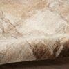 Nourison tapijt Silk Shadows SHA24 BGSIL BEIGE SILVER 8x10 099446929396 TX01
