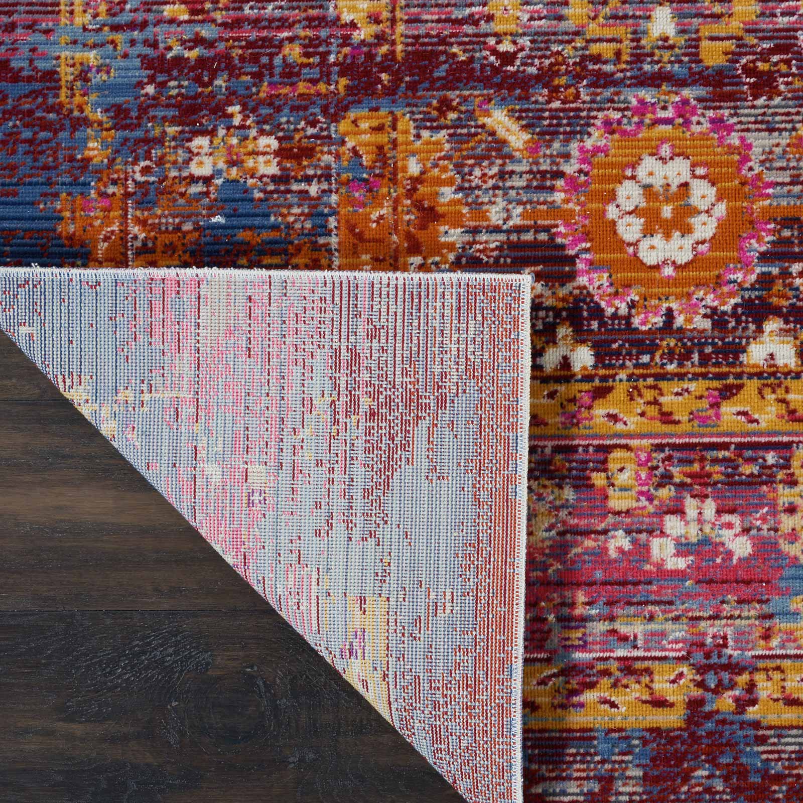 Nourison tapijt Vintage Kashan VKA03 RDMTC RED MULTICOLOR 4 6x6 6 099446788399 CRB C