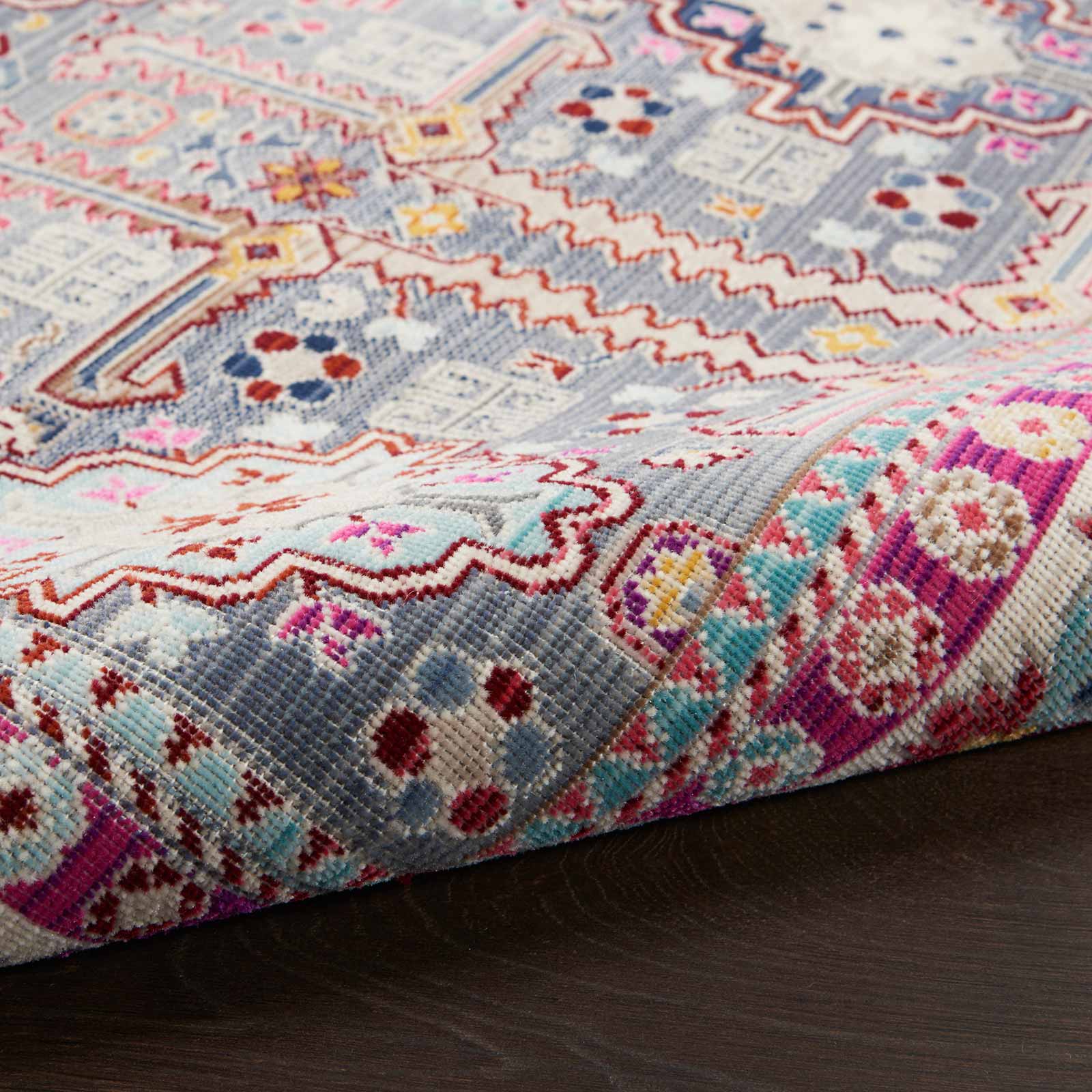 Nourison tapijt Vintage Kashan VKA05 GYMTC GREY MULTICOLOR 5X8 099446811837 TX01