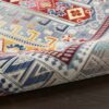 Nourison tapijt Vintage Kashan VKA06 GYMTC GREY MULTICOLOR 5X8 099446811967 TX01