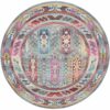 Nourison tapijt Vintage Kashan VKA06 GYMTC GREY MULTICOLOR 6xRND 099446811981