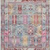 Nourison tapijt Vintage Kashan VKA06 GYMTC GREY MULTICOLOR 8x10 099446811998