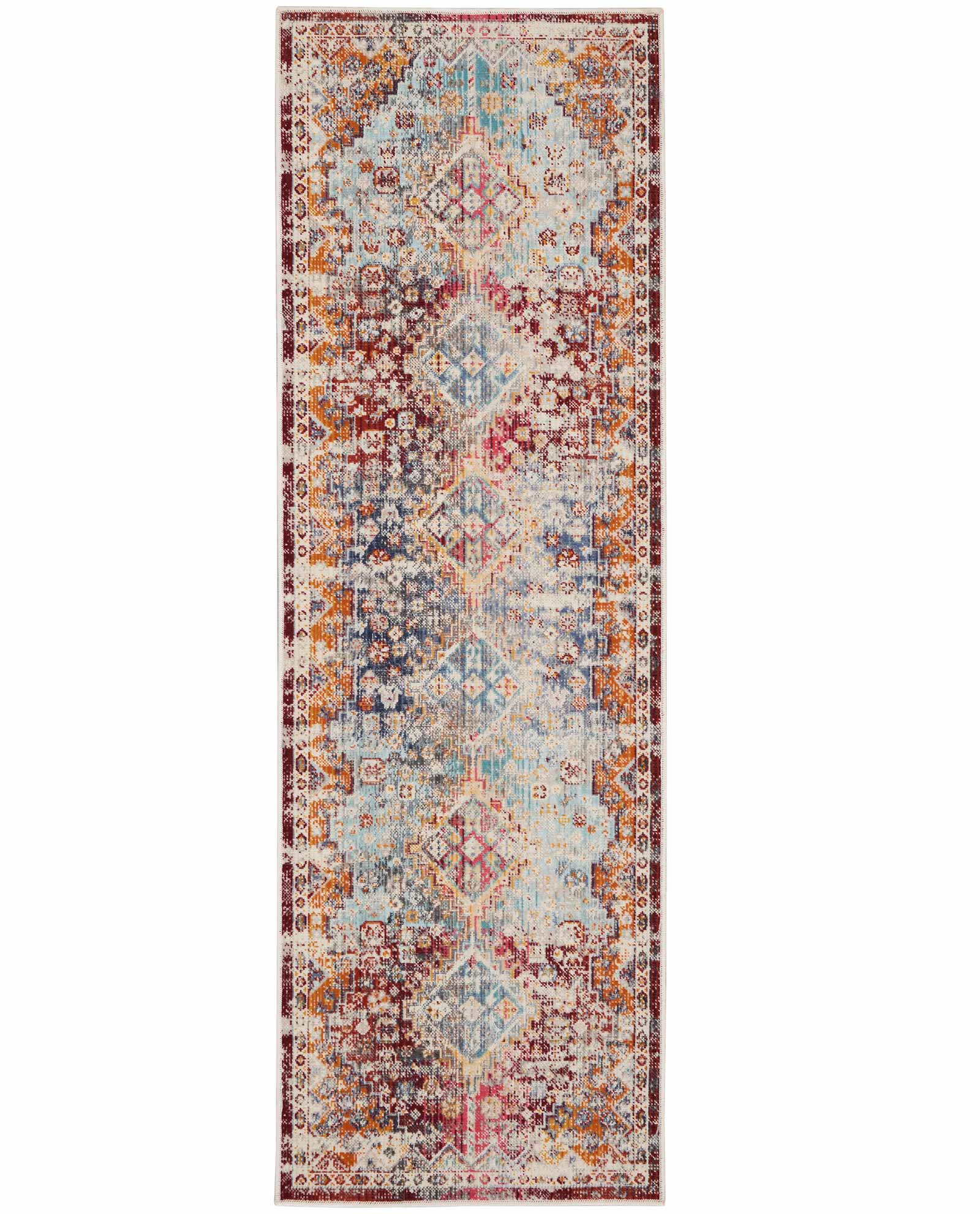 Nourison tapijt Vintage Kashan VKA09 MULTI MULTICOLOR 2X8 099446852380