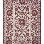Louis De Poortere tapijt, Antiquarian Zephyr 9734, Suzani design