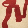 Louis De Poortere tapijt Craft Ribbon 9847 Imperial Red zoom vertical